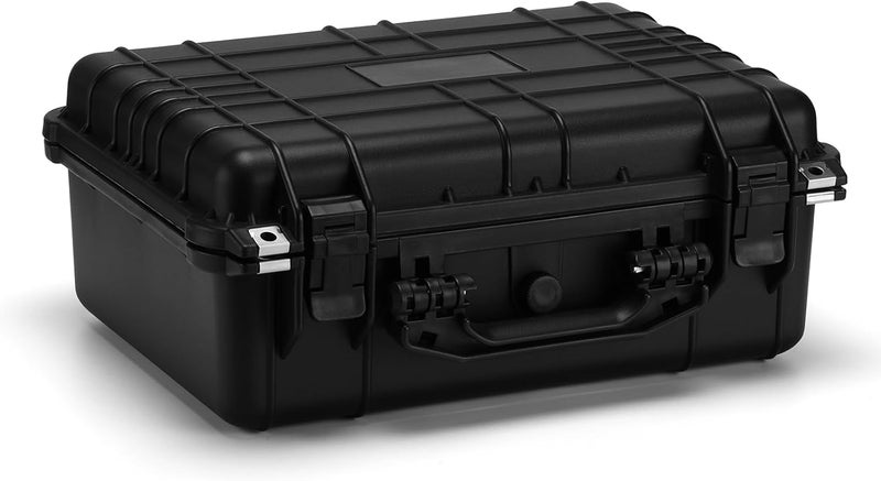Mayouko 16" Waterproof Plastic Toolbox with Foam Insert, 16" x 13.2" x 7", IP67 Lockable Storage Box, Customizable Foam, Shockproof Hard Case Weatherproof Container, Protective Hard Camera Case - Image 1