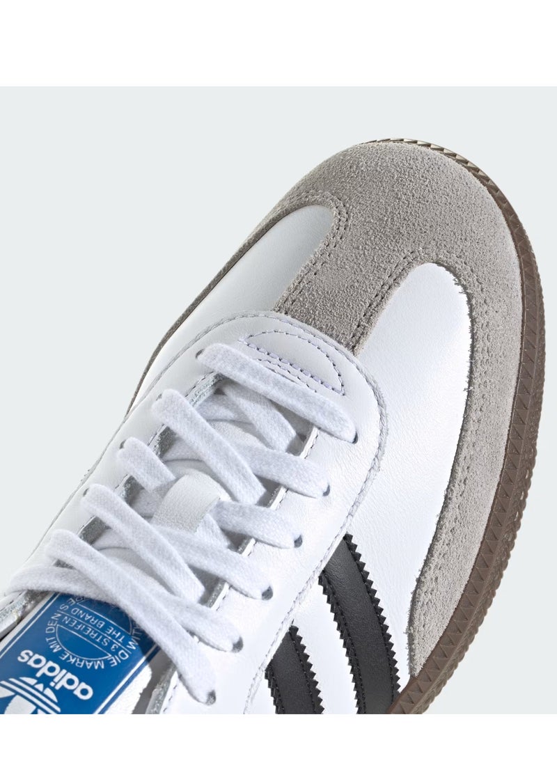 Adidas Samba OG Shoes - Cloud White / Core Black / Clear Granite  - Image 3