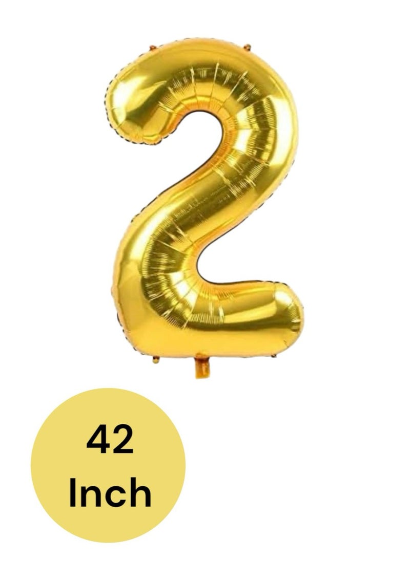 42 Inch Gold Number Balloon Foil Helium Balloons For 2 Th Birthday Party Decorations, Anniversary Event - pzsku/ZA26D49410CFB79435A62Z/45/1741811104/25d18f1d-97e4-42cc-b376-967267490b19