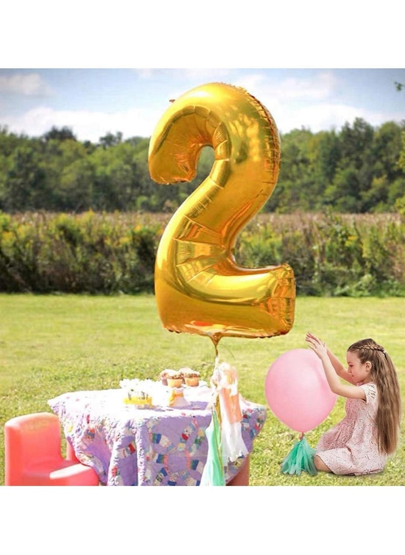 42 Inch Gold Number Balloon Foil Helium Balloons For 2 Th Birthday Party Decorations, Anniversary Event - pzsku/ZA26D49410CFB79435A62Z/45/1741811158/157dd48d-d2a0-49af-8950-5da0e60bccfb