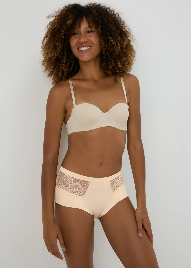 Matalan 3 Pack Multi Lace Midi Knickers