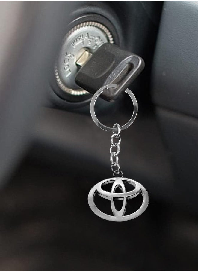TOYOTA - Toyota Logo car, bike and home Keychain - Image 1