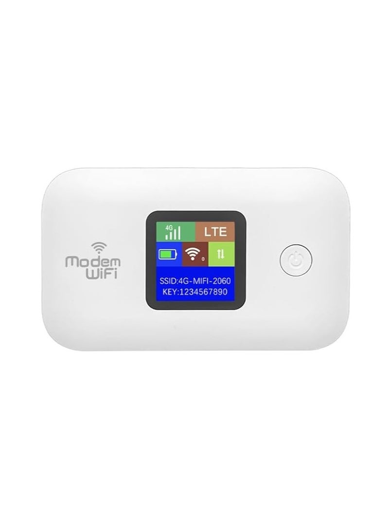 عام جهاز راوتر محمول 4G WiFi مع مودم جيب وكابل، مصنوع من مادة ABS، يحتوي على فتحة لبطاقة SIM ومكرر إشارة (النسخة الآسيوية: B1/B3/B5/B8/B38/B39/B40/B41). - Image 1