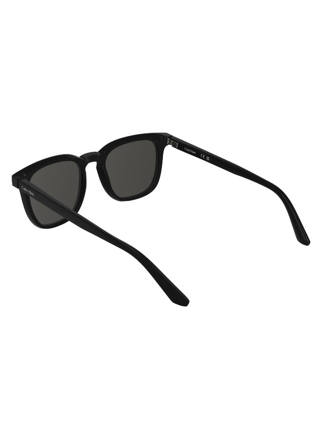 CALVIN KLEIN نظارات شمسية كاملة الإطار من كالفن كلاين CK25536S 5420 (001) باللون الأسود - Image 5