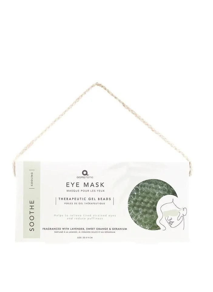 Aroma Home Aroma Home Essentials Gel Cooling Eye Mask - Green
