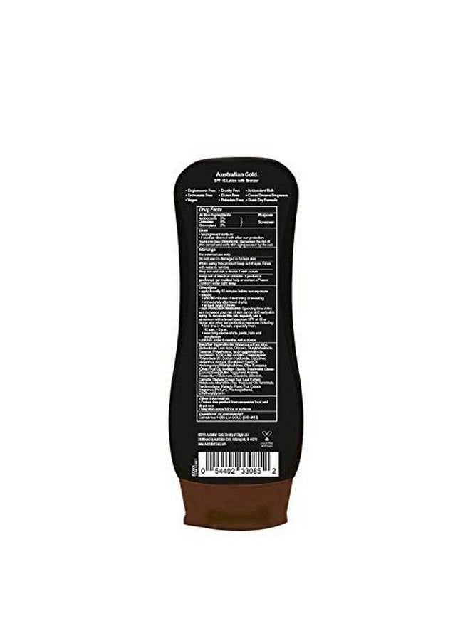 Australian Gold Sunscreen Lotion With Instant Bronzer Spf 15 8 Ounce | Broad Spectrum | Water Resistant | Nongreasy | Oxybenzone Free | Cruelty Free  - Image 3