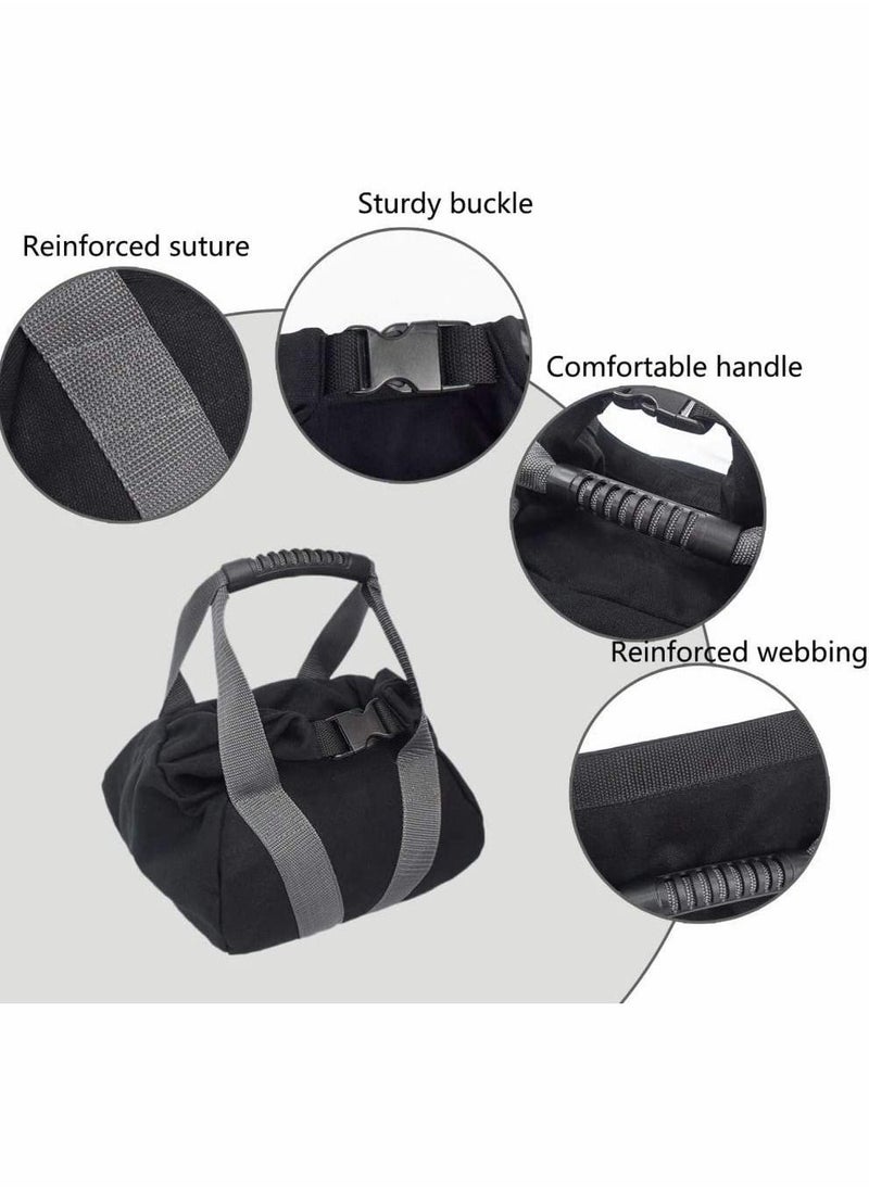 Generic - 1 Pairs Adjustable Canvas Kettlebell Sandbag With Handle,Great Portable Gear For Everyday Use - Image 1
