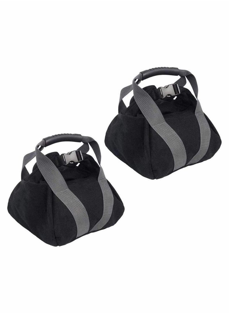 Generic - 1 Pairs Adjustable Canvas Kettlebell Sandbag With Handle,Great Portable Gear For Everyday Use - Image 1