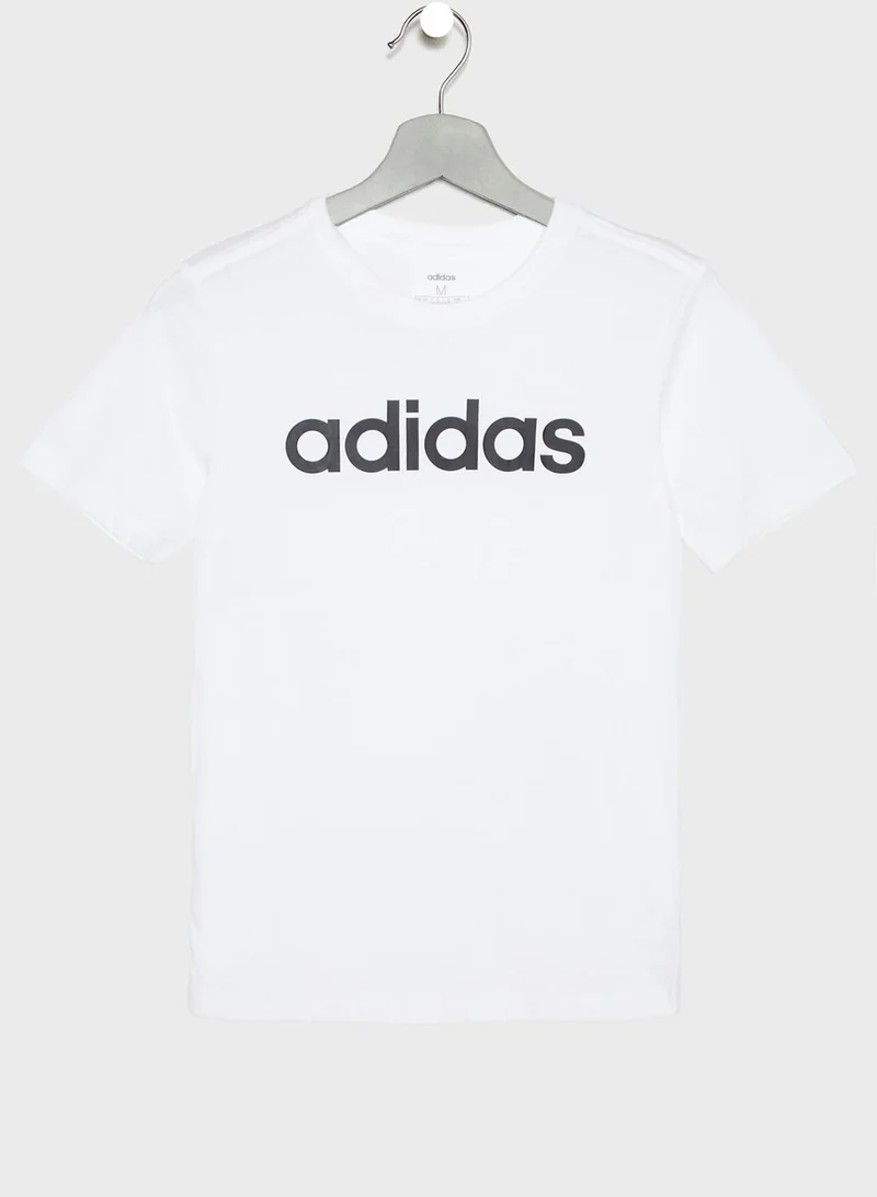 Adidas Youth Linear Essential T-Shirt