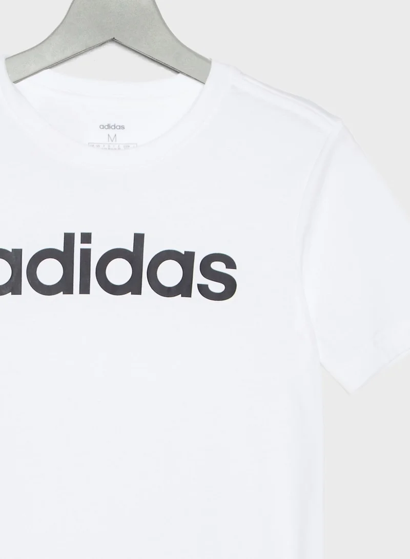 Adidas Youth Linear Essential T-Shirt