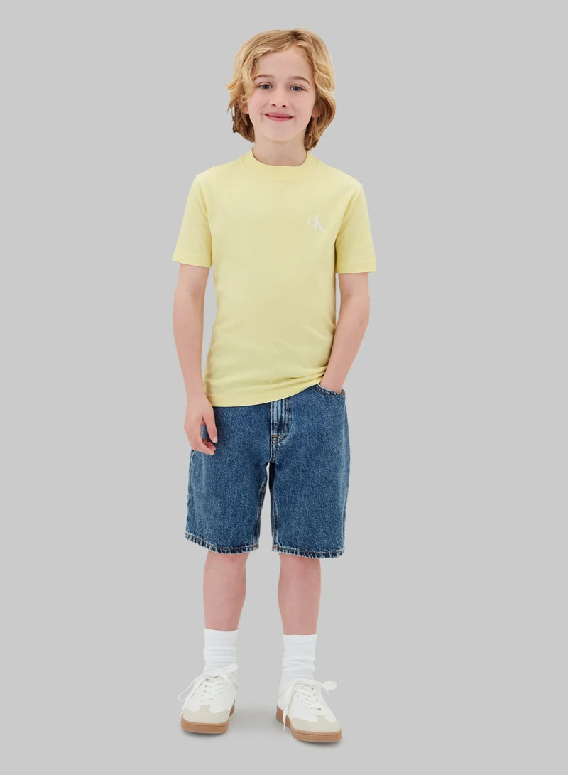 Calvin Klein Jeans  Kids Monogram 2 -Pack T-Shirt for Men | Best Price UAE