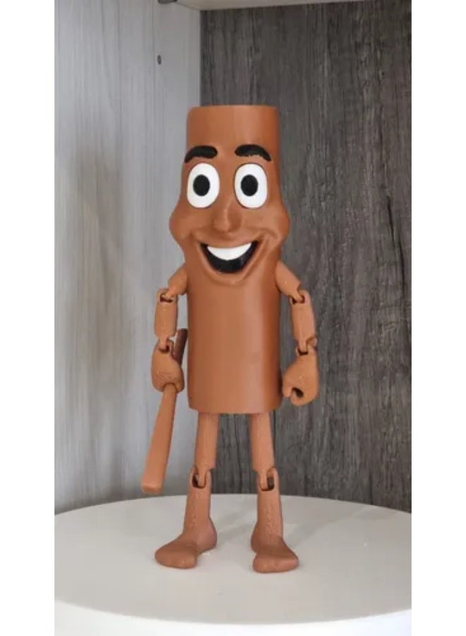 TungTungTung Sahur 16cm Joint Movable Doll Articulated Poseable Figure for Photography & Collection  - Image 5
