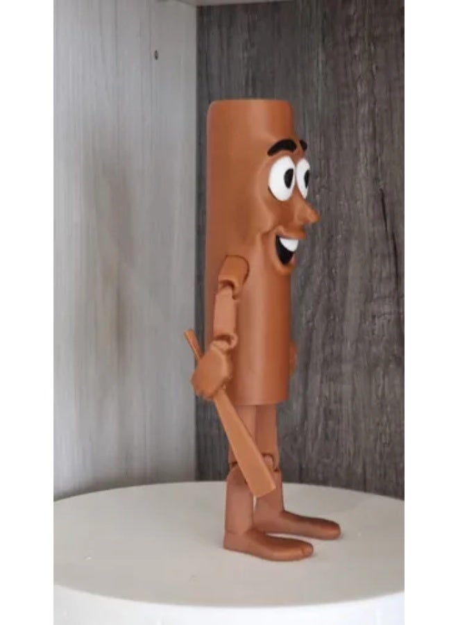 TungTungTung Sahur 16cm Joint Movable Doll Articulated Poseable Figure for Photography & Collection  - Image 2