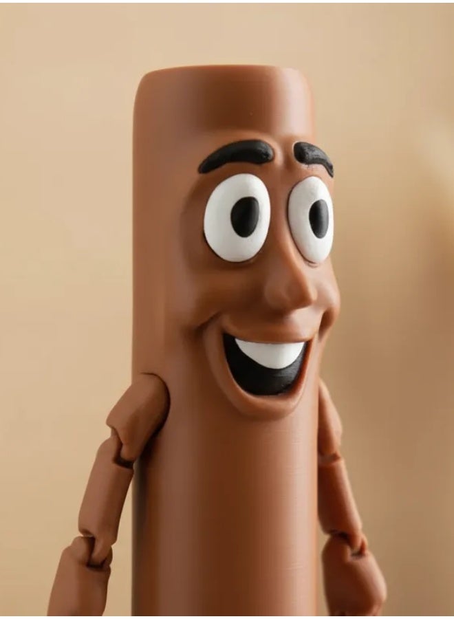 TungTungTung Sahur 16cm Joint Movable Doll Articulated Poseable Figure for Photography & Collection - Image 2