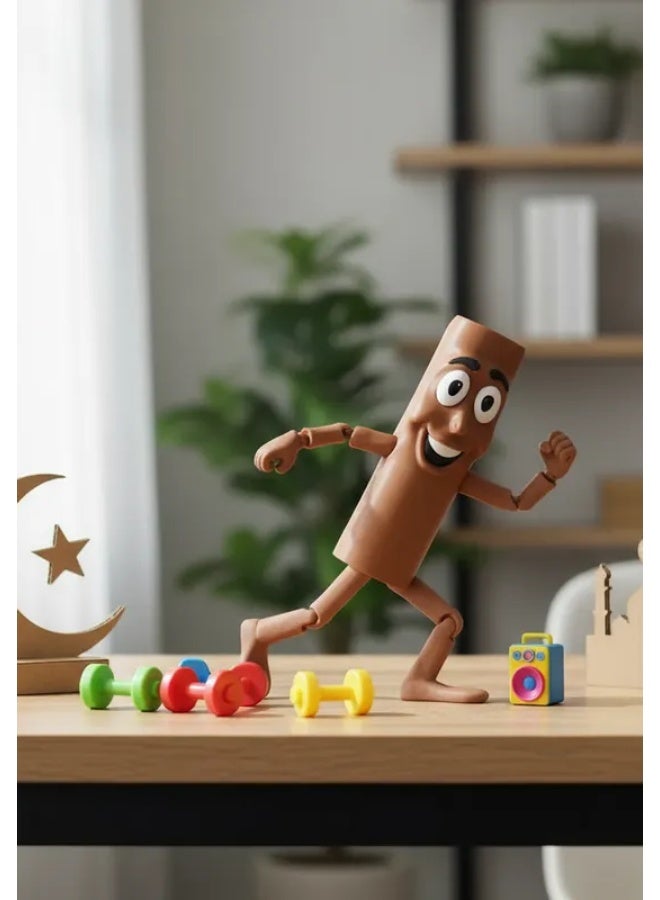 TungTungTung Sahur 16cm Joint Movable Doll Articulated Poseable Figure for Photography & Collection - Image 4