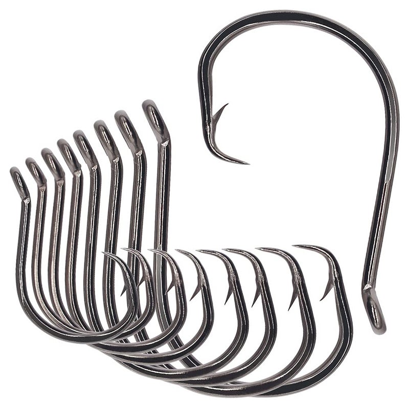 XFISHMAN Circle-Hooks-Fishing-Equipment-Octopus-Hooks-Saltwater-50 Pack #1 â€“12/0 - Image 1