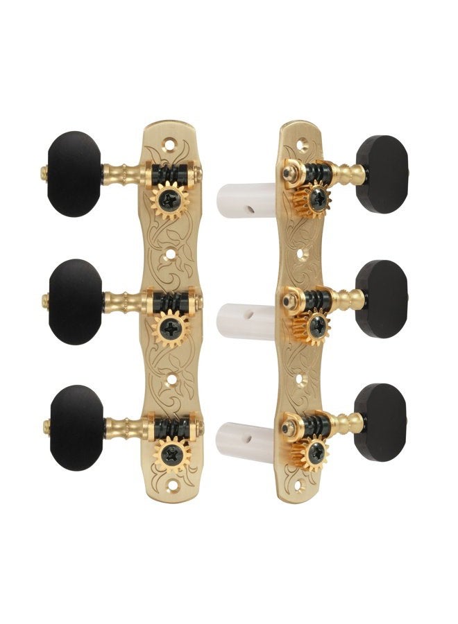 Classical Guitar Tuners, with Ebony Knobs