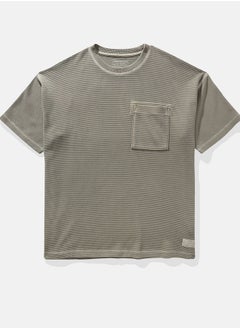 American Eagle AE Utility Oversized Waffle Tee  - Image 4