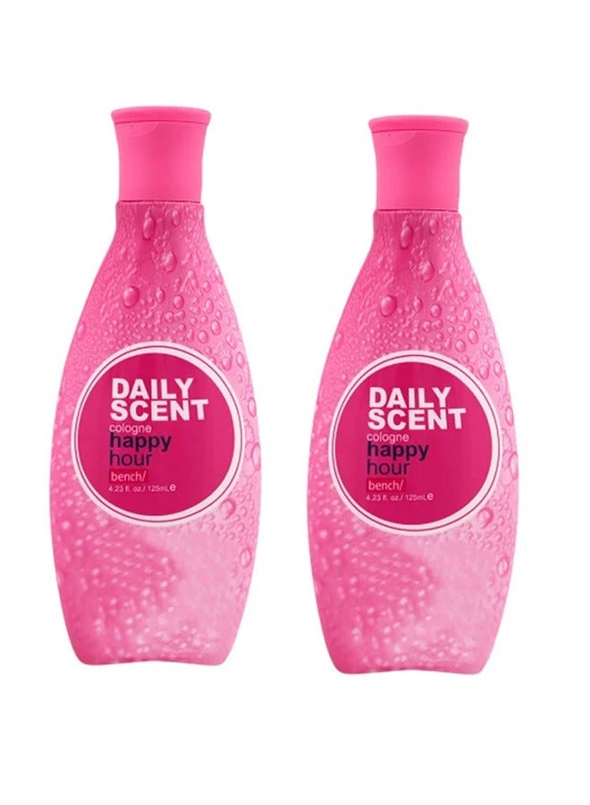 Bench 2 Pieces Of Daily Scent Cologne Happy 2X125 ml - Image 1