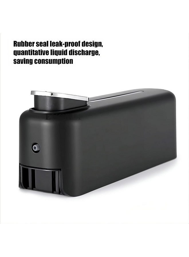 EVGREF Liquid Soap Dispenser 350 ML (Black) (Set of 1) - Image 2