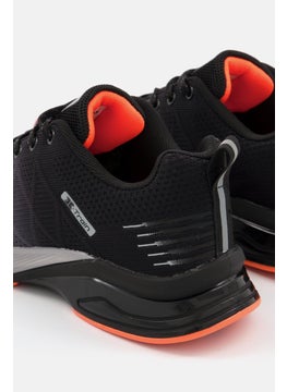 RBX Men Lace Up Running Sports Shoe, Dark Grey  - Image 3