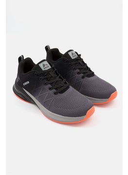 RBX Men Lace Up Running Sports Shoe, Dark Grey  - Image 1