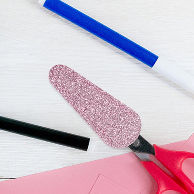 2 pcs Nail Scissor Covers Manicure Scissor Protective Cover Scissor Glitter Cover - Image 2