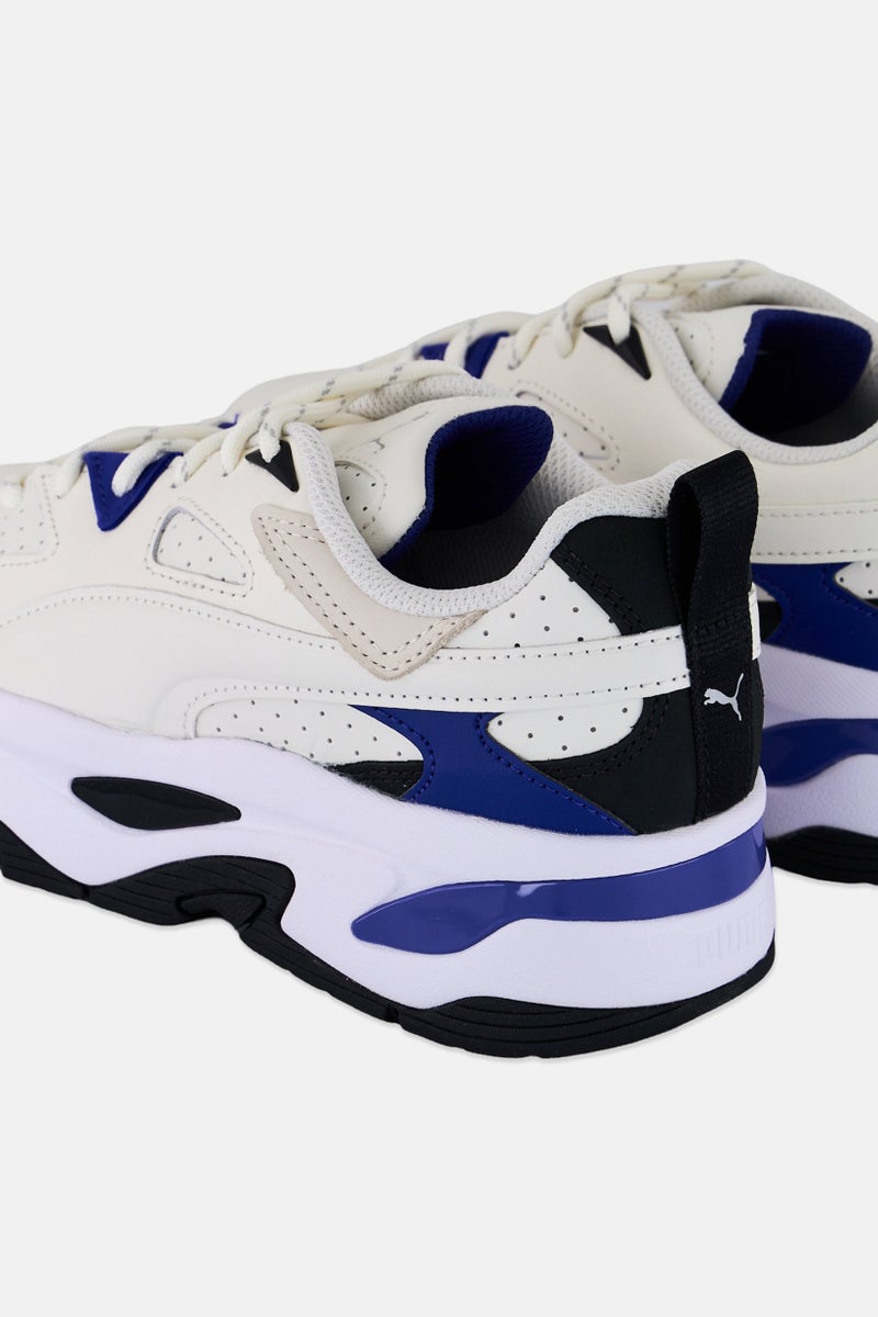 PUMA أحذية نسائية بلستر مزودة بأربطة للخارج، بيضاء - Image 2