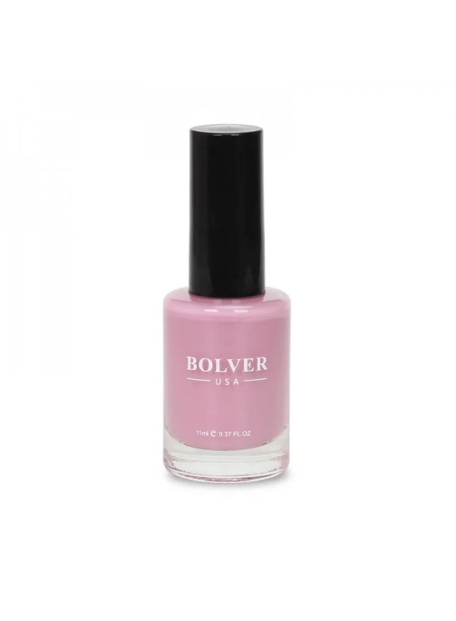 Bolver Light Purple Nail Polish 606 - Pink - Image 2