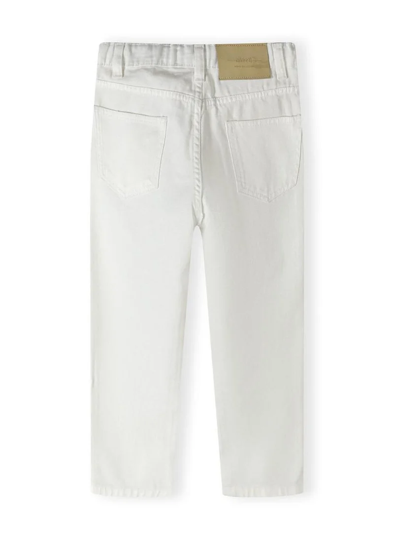 MINOTI Kids Girls Slim Fit Jeans with Adjustable Waist and Classic Cut