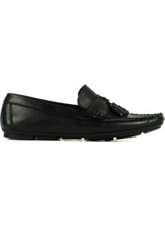 Hammer Jack 9040 Black Color Leather Casual Men's Shoes  - Image 1