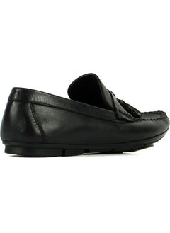 Hammer Jack 9040 Black Color Leather Casual Men's Shoes  - Image 4