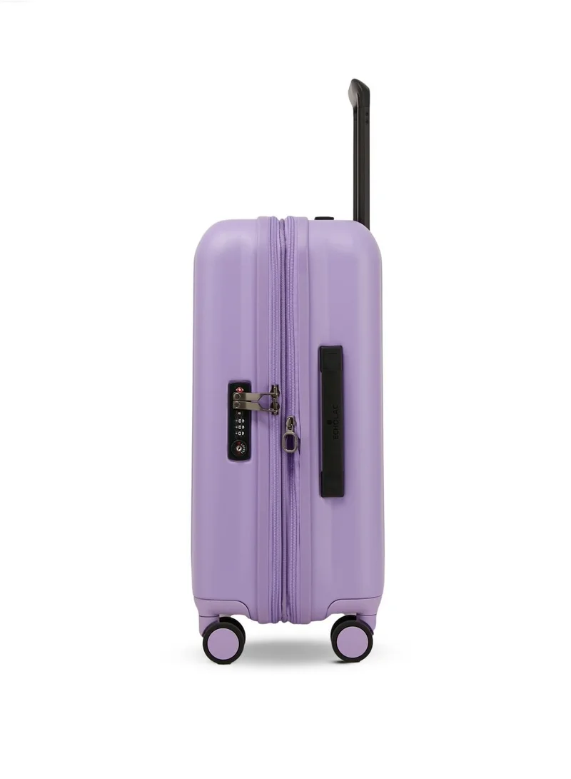 Echolac Amos Pro 54cm Cabin Luggage Trolley Violet Tulip