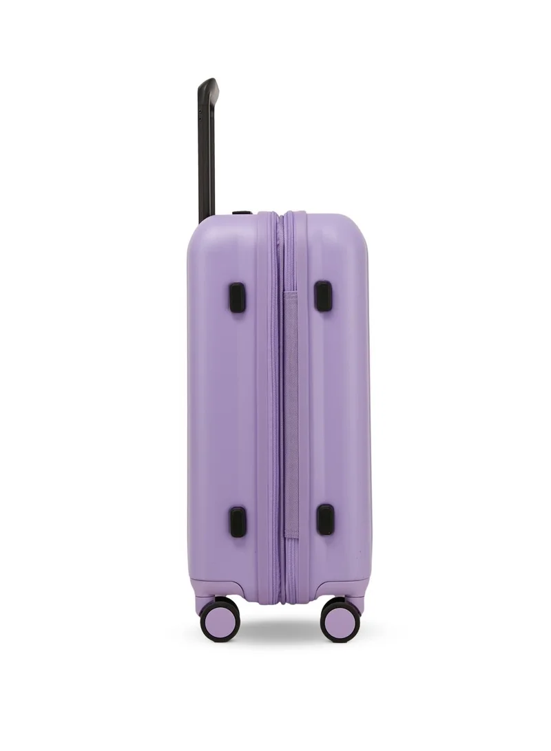 Echolac Amos Pro 54cm Cabin Luggage Trolley Violet Tulip