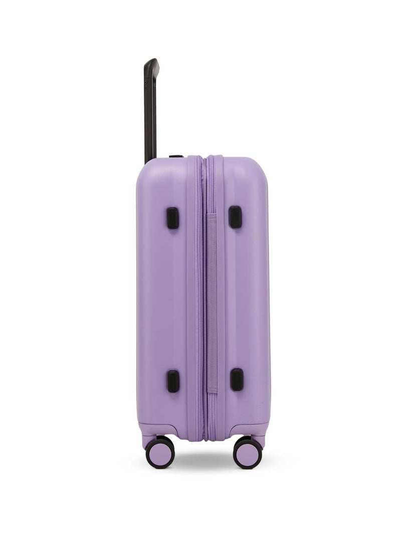 Echolac - Amos Pro 54cm Cabin Luggage Trolley Violet Tulip - Image 1