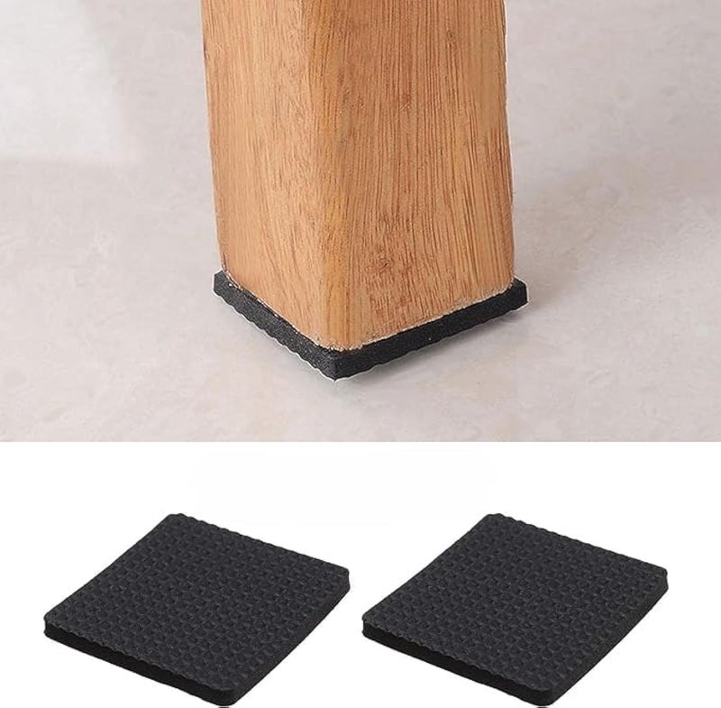 Furniture Pads, 18 Pcs Premium Self Adhesive Furniture Pads, Anti Scratch Floor Protectors for Furniture Legs and Hardwood Floors, Value Pack (18, EVA)