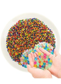 Moonmen 80,000Pcs 7-8mm Water Gel Beads Soft Crystal Water Paintball for children's live CS battles Cosplay (Random Color Water Paintball)  - Image 1