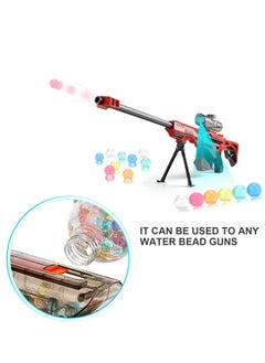 Moonmen 80,000Pcs 7-8mm Water Gel Beads Soft Crystal Water Paintball for children's live CS battles Cosplay (Random Color Water Paintball)  - Image 5