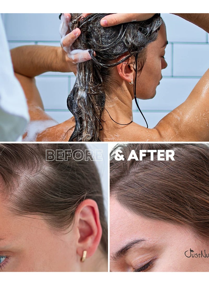 Just Nutritive Hair Loss Shampoo | Hair Regrowth Shampoo For Thinning Hair | Hair Growth Product For Men and Women | Just Nutritive | 16 Oz  - Image 4