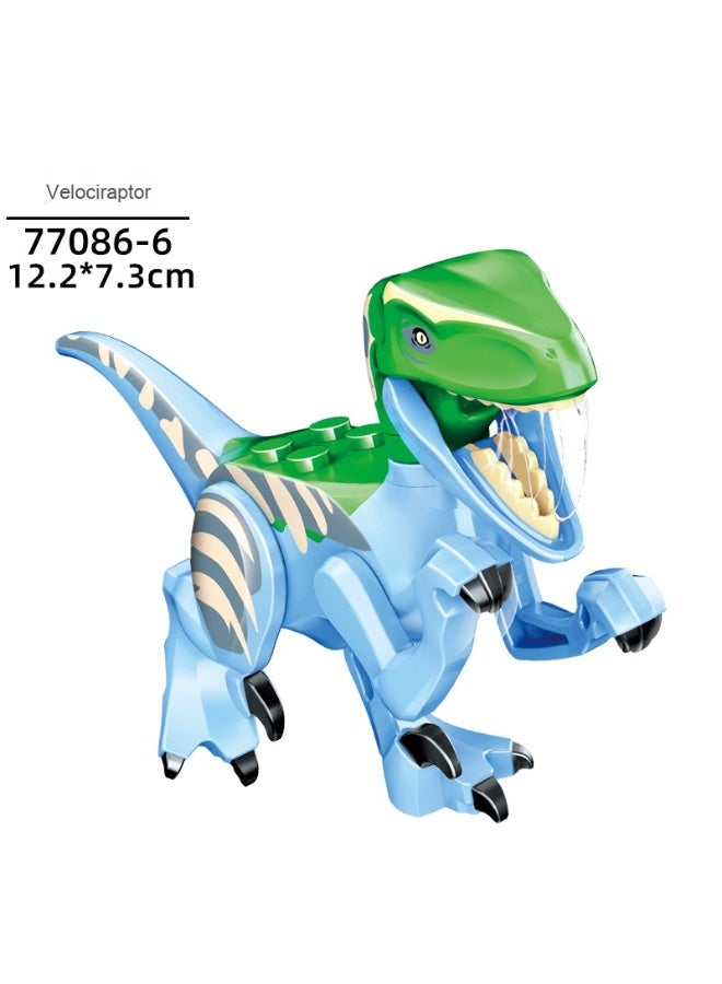 نيبمينينت 玩具 ديناصورات جراسيك - قطع بناء تعليمية صغيرة قابلة للتجميع