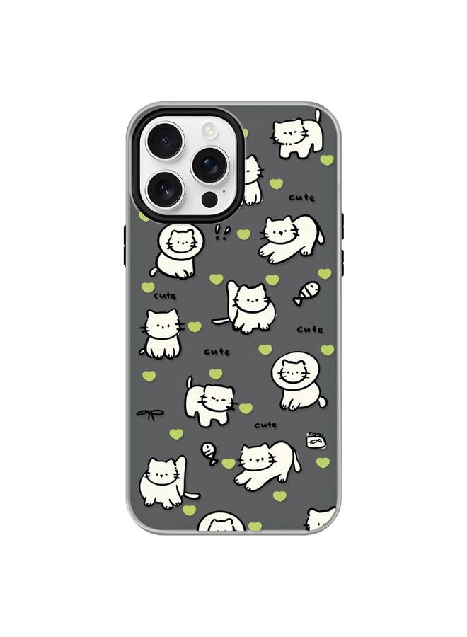 S-TOP Case For iPhone 16 Pro Max Skin Feeling Jelly TPU Hybrid PC Phone Case - Image 1