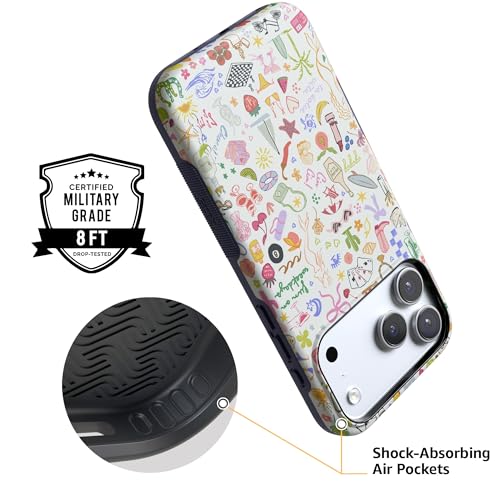 Casely iPhone 17 Pro Max Case | All the Fun Things | Fun on Weekdays | Bold Protective Design | Compatible with MagSafe - Image 4
