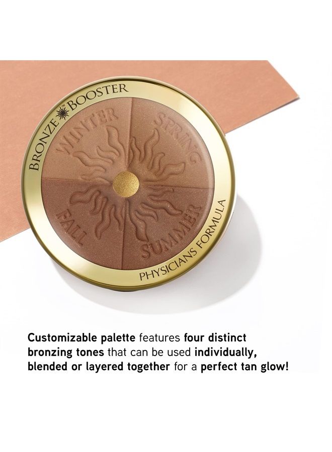 Physicians Formula Bronze Booster Glow-Boosting Season-to-Season Light-to-Medium Bronzer Makeup Powder, Dermatologist Approved - Image 1