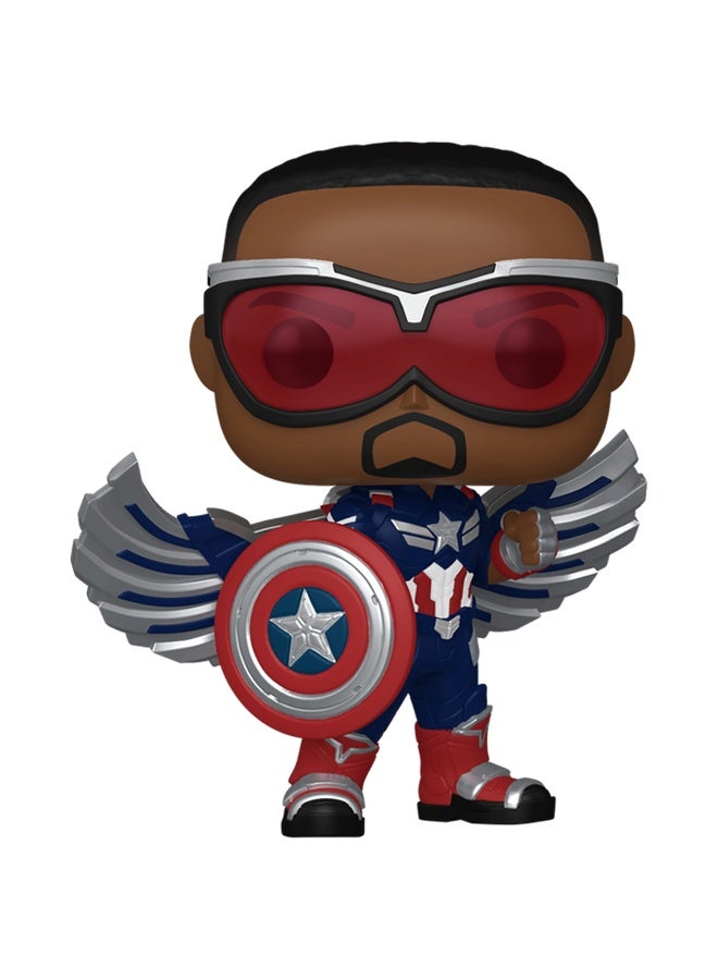 Funko Pop! Marvel: Captain America Brave New World - Captain America(Sam Wilson)