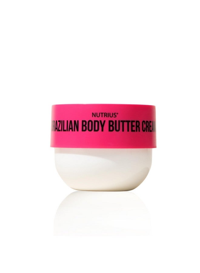 nutrius Nutrius Brazilian Body Butter Cream Berry Bliss - Experience Luxe Hydration, Acai, Mango, Cocoa & Cupuacu, Vitamin C for Radiant Glow - Vegan & Cruelty-Free Formula, Crafted for Silky-Smooth - 6 FL OZ - Image 1