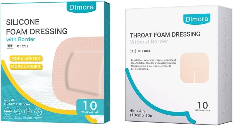 Dimora Fenestrated Foam Dressing  Ultra Soft Silicone Foam Dressing - Image 1
