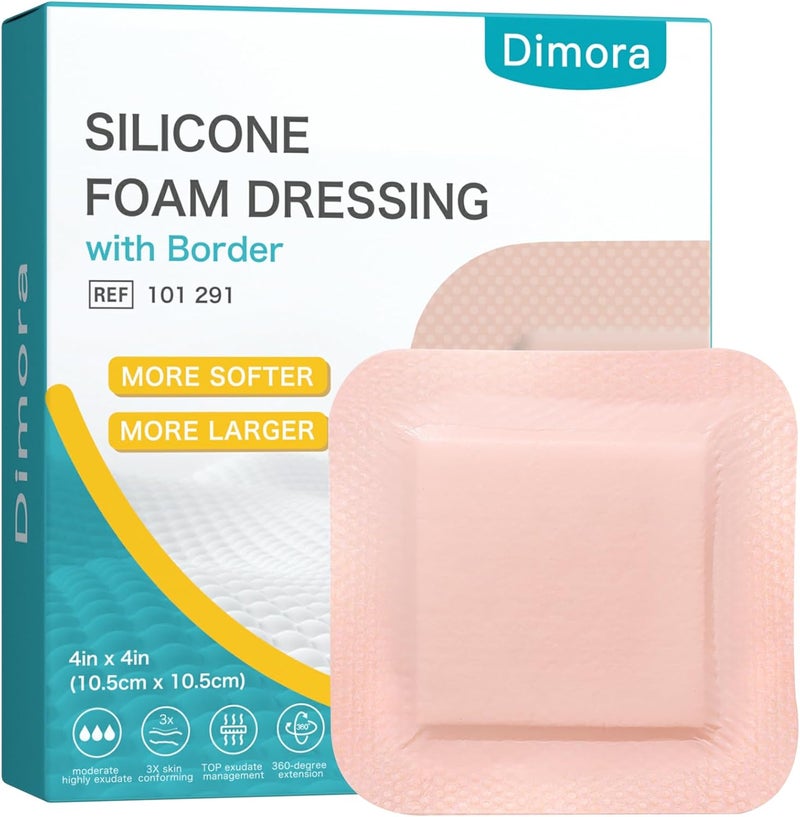 Dimora Fenestrated Foam Dressing  Ultra Soft Silicone Foam Dressing - Image 2
