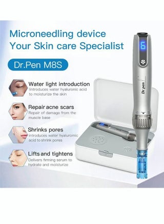 Dr.pen M8S Wireless Microneedling Kit - 10 Cartridges with 36 Needles for Deep Skin Care and Repair, Beauty Device - view 2