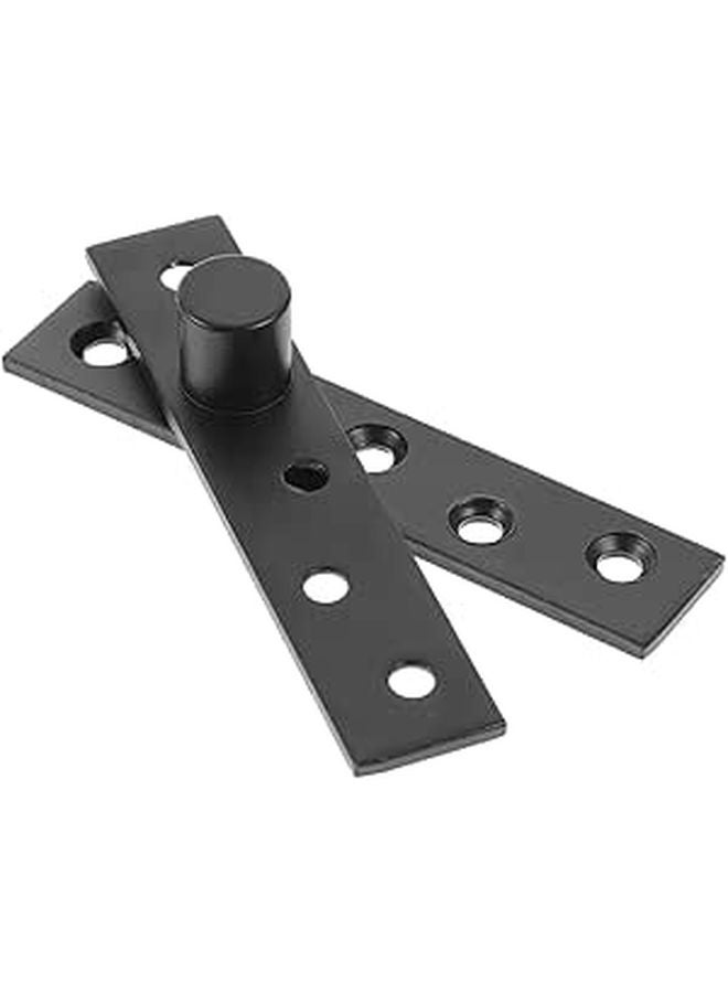 Heavy Duty Offset Door Pivot Hinge 360 Degree Rotating Concealed Black For Cabinet Shed - Image 1