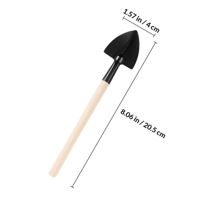 3 Piece Mini Garden Tool Set Hand Shovel Rake Digging Kit - Image 3